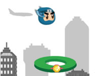 Flappy Bird - Flappy superhero dunk