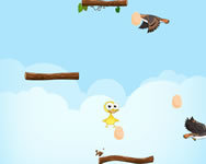 Happy chicken jump Flappy Bird HTML5 jtk